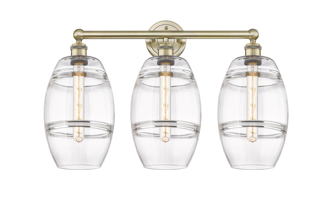 Innovations Lighting Vaz 8" Bath Vanity Light - Antique Brass Vanity Lights Innovations Lighting   