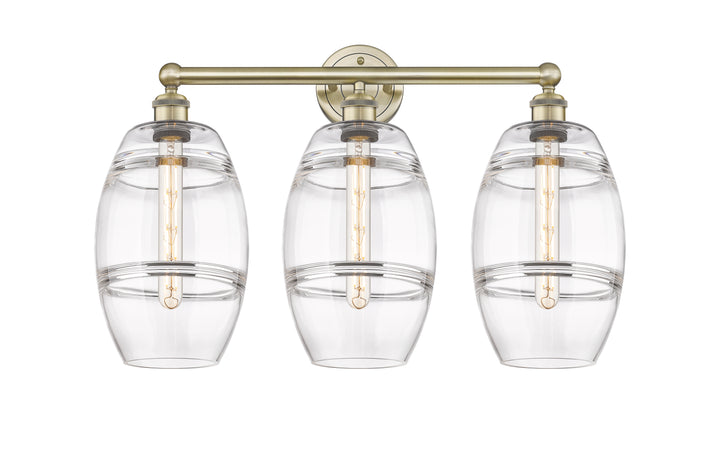 Innovations Lighting Vaz 8" Bath Vanity Light - Antique Brass Vanity Lights Innovations Lighting   