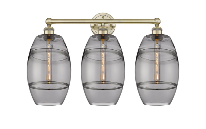 Innovations Lighting Vaz 8" Bath Vanity Light - Antique Brass Vanity Lights Innovations Lighting   