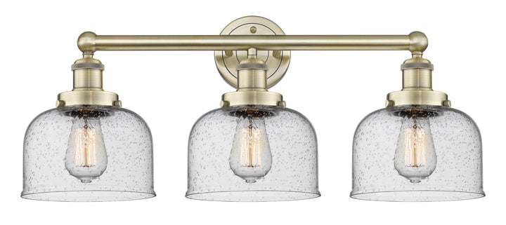 Innovations Lighting Bell 8" Bath Vanity Light - Antique Brass Vanity Lights Innovations Lighting   