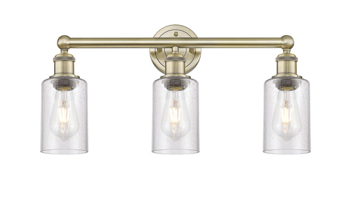 Innovations Lighting Clymer 4" Bath Vanity Light - Antique Brass