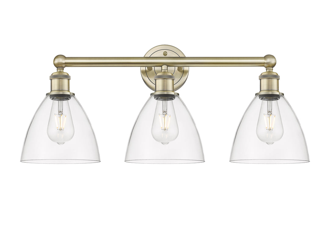 Innovations Lighting Bristol 7.5" Bath Vanity Light - Antique Brass Vanity Lights Innovations Lighting   