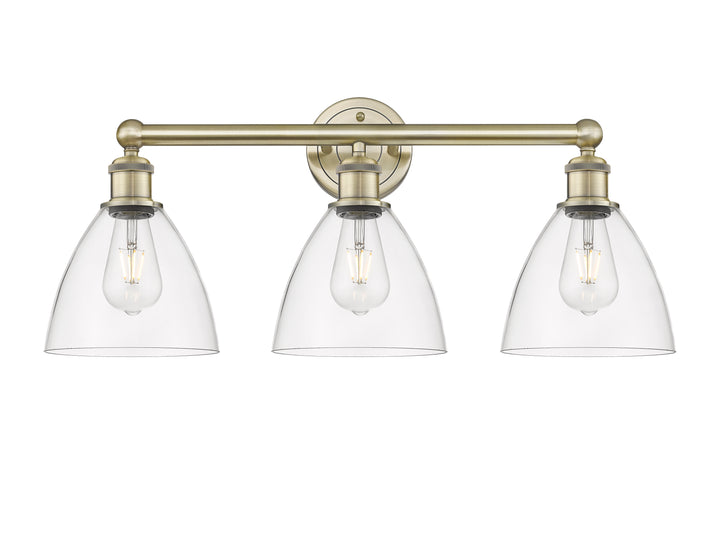 Innovations Lighting Bristol 7.5" Bath Vanity Light - Antique Brass Vanity Lights Innovations Lighting   