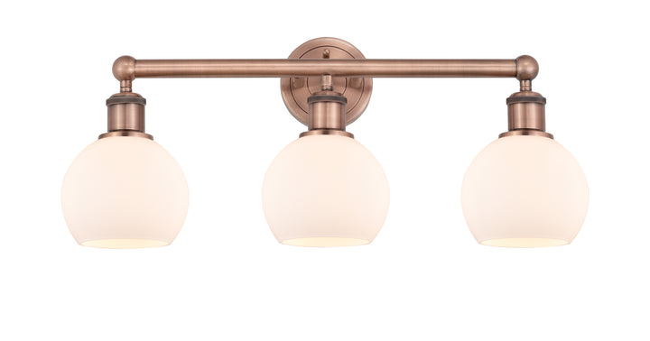 Innovations Lighting Athens 6" Bath Vanity Light - Antique Copper Vanity Lights Innovations Lighting   