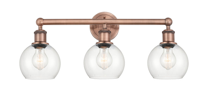 Innovations Lighting Athens 6" Bath Vanity Light - Antique Copper Vanity Lights Innovations Lighting   