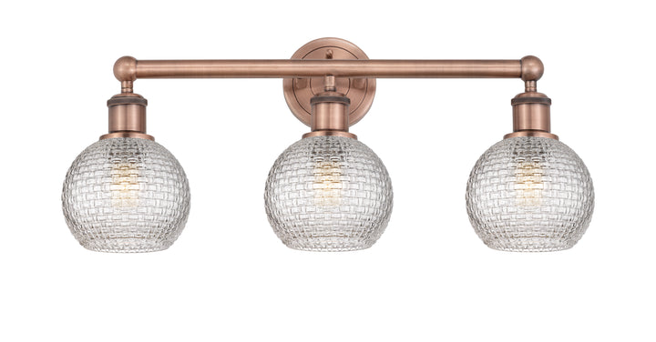 Innovations Lighting Athens 6" Bath Vanity Light - Antique Copper Vanity Lights Innovations Lighting   