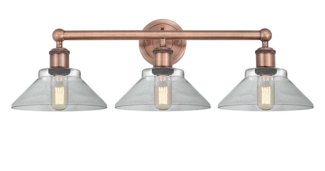 Innovations Lighting Orwell 9" Bath Vanity Light - Antique Copper