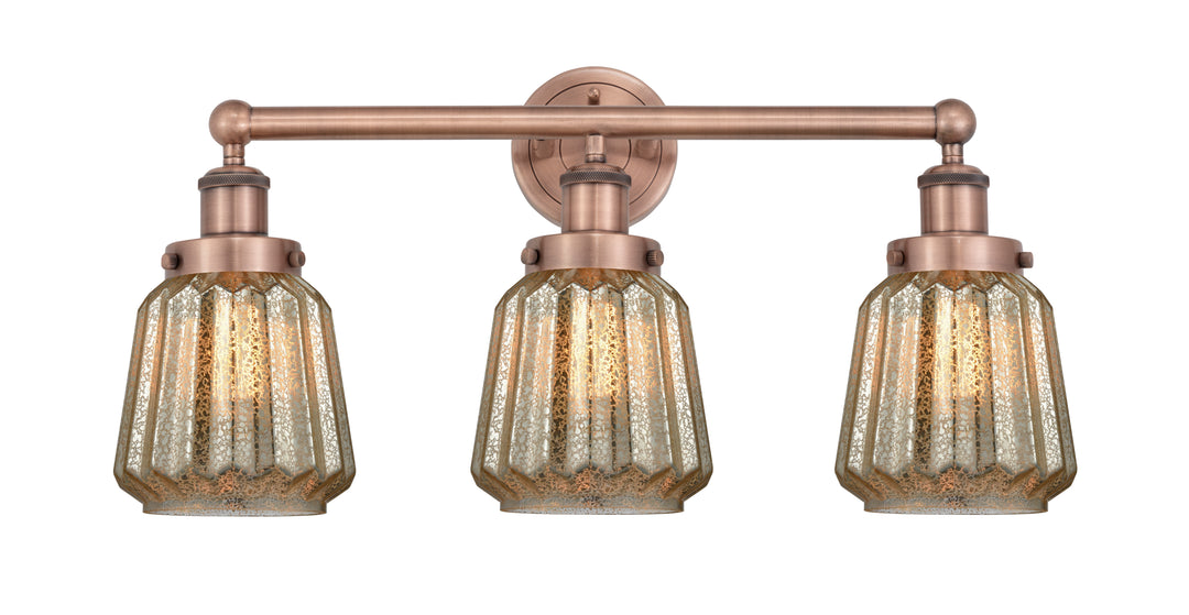 Innovations Lighting Chatham 6" Bath Vanity Light - Antique Copper Vanity Lights Innovations Lighting   