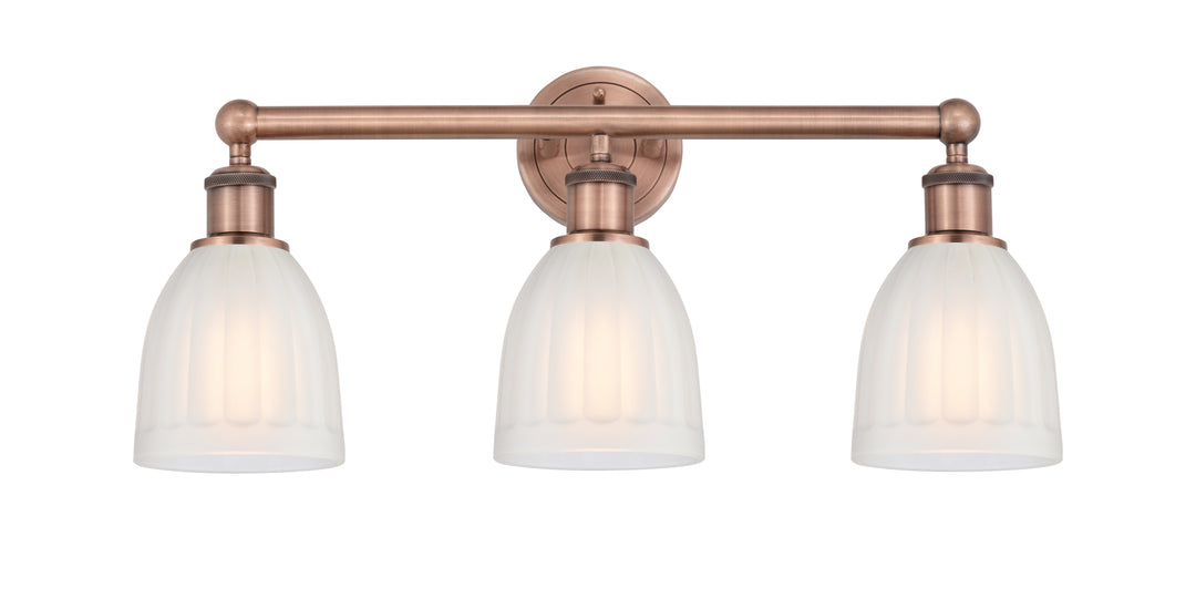 Innovations Lighting Brookfield 6" Bath Vanity Light - Antique Copper Vanity Lights Innovations Lighting   