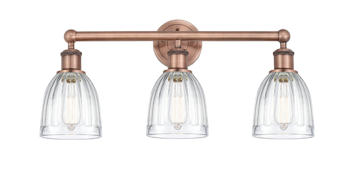 Innovations Lighting Brookfield 6" Bath Vanity Light - Antique Copper Vanity Lights Innovations Lighting   