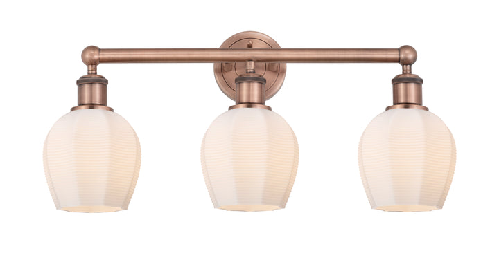 Innovations Lighting Norfolk 6" Bath Vanity Light - Antique Copper Vanity Lights Innovations Lighting   