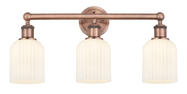 Innovations Lighting Bridal Veil 5" Bath Vanity Light - Antique Copper Vanity Lights Innovations Lighting   