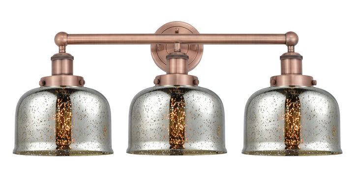 Innovations Lighting Bell 8" Bath Vanity Light - Antique Copper Vanity Lights Innovations Lighting Silver Plated Mercury ; Glass Type: Mercury  