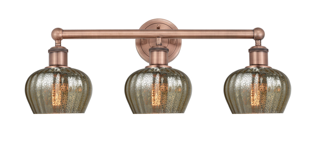 Innovations Lighting Fenton 6.5" Bath Vanity Light - Antique Copper