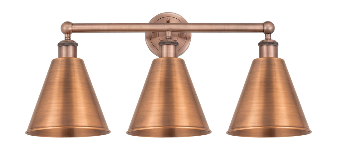 Innovations Lighting Berkshire Metal 8" Bath Vanity Light - Antique Copper Vanity Lights Innovations Lighting   