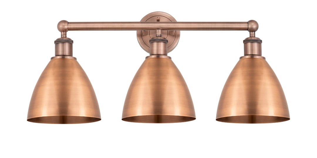 Innovations Lighting Bristol 7.5" Bath Vanity Light - Antique Copper Vanity Lights Innovations Lighting   