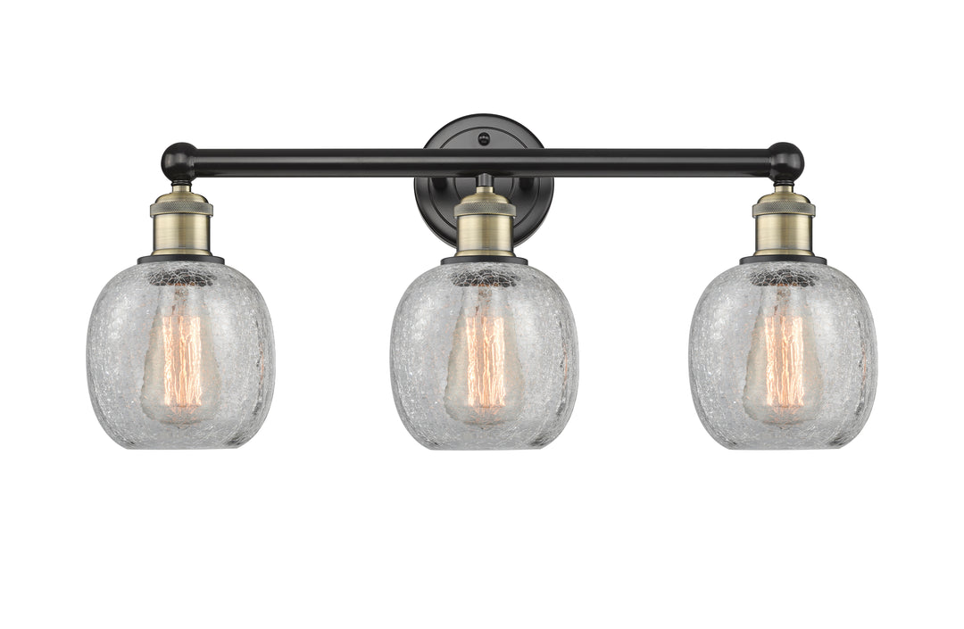 Innovations Lighting Belfast 6" Bath Vanity Light - Black Antique Brass Vanity Lights Innovations Lighting   