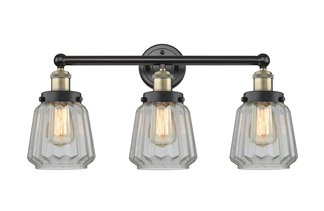 Innovations Lighting Chatham 6" Bath Vanity Light - Black Antique Brass Vanity Lights Innovations Lighting   