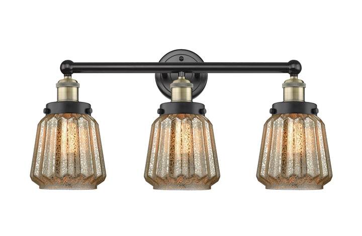 Innovations Lighting Chatham 6" Bath Vanity Light - Black Antique Brass Vanity Lights Innovations Lighting   