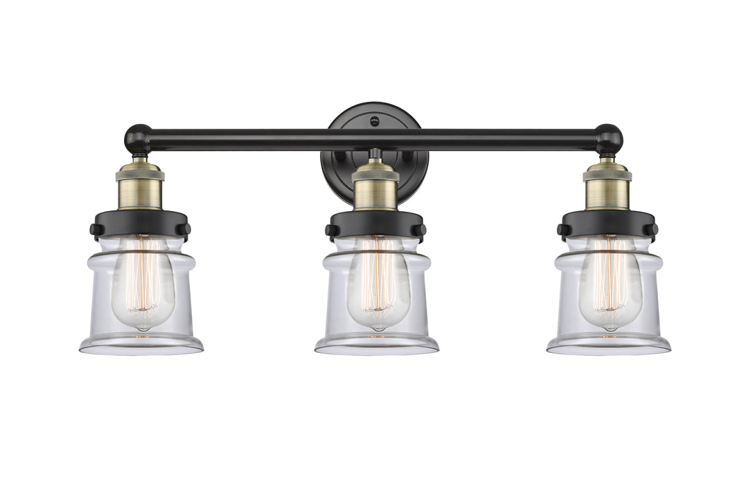 Innovations Lighting Canton 5" Bath Vanity Light - Black Antique Brass Vanity Lights Innovations Lighting   