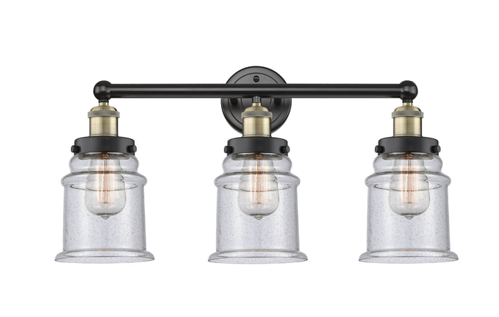 Innovations Lighting Canton 6" Bath Vanity Light - Black Antique Brass Vanity Lights Innovations Lighting   