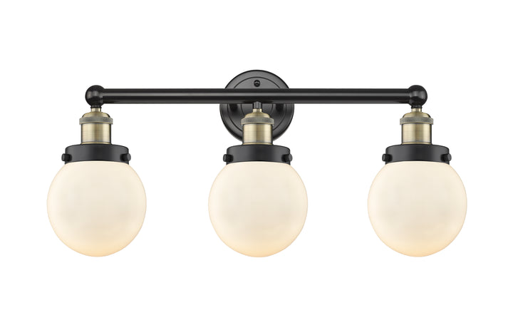 Innovations Lighting Beacon 6" Bath Vanity Light - Black Antique Brass Vanity Lights Innovations Lighting   