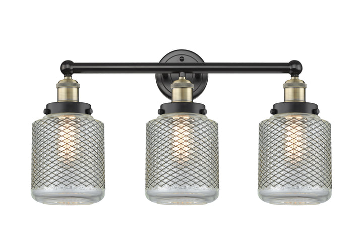 Innovations Lighting Stanton 6" Bath Vanity Light - Black Antique Brass Vanity Lights Innovations Lighting   