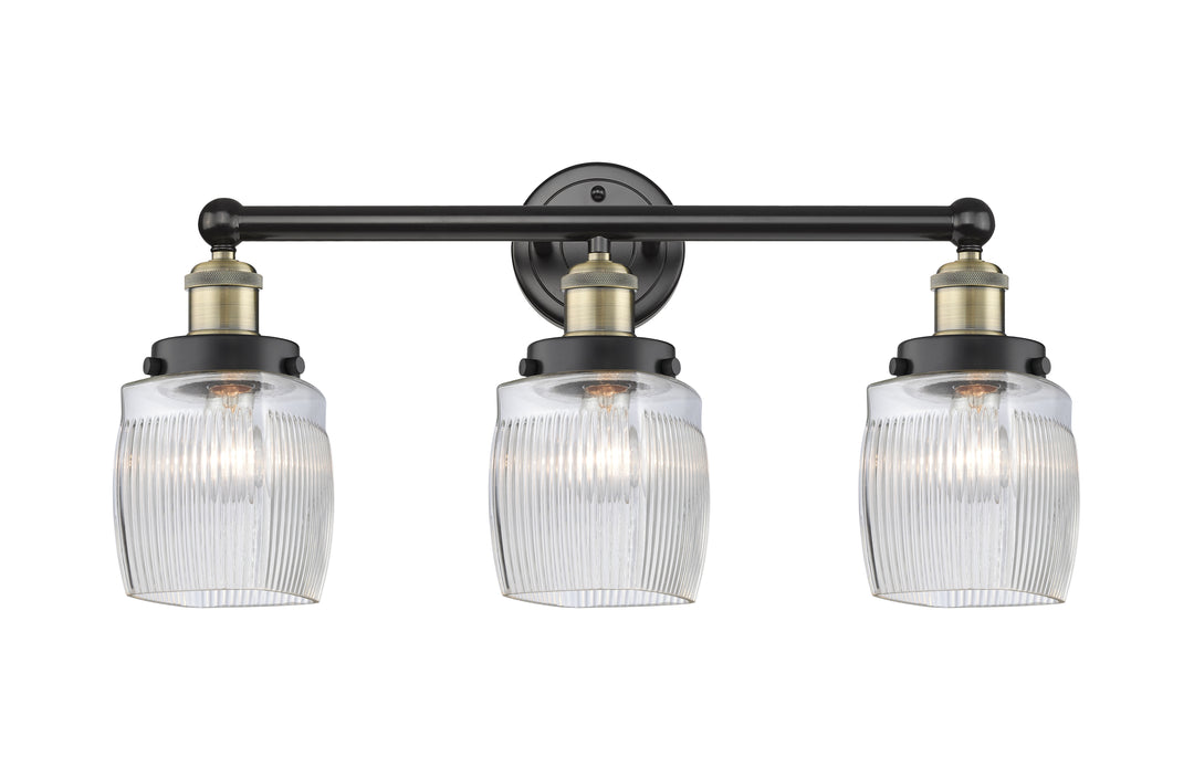 Innovations Lighting Colton 6" Bath Vanity Light - Black Antique Brass Vanity Lights Innovations Lighting   