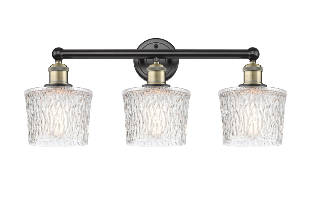 Innovations Lighting Niagara 6.5" Bath Vanity Light - Black Antique Brass Vanity Lights Innovations Lighting   