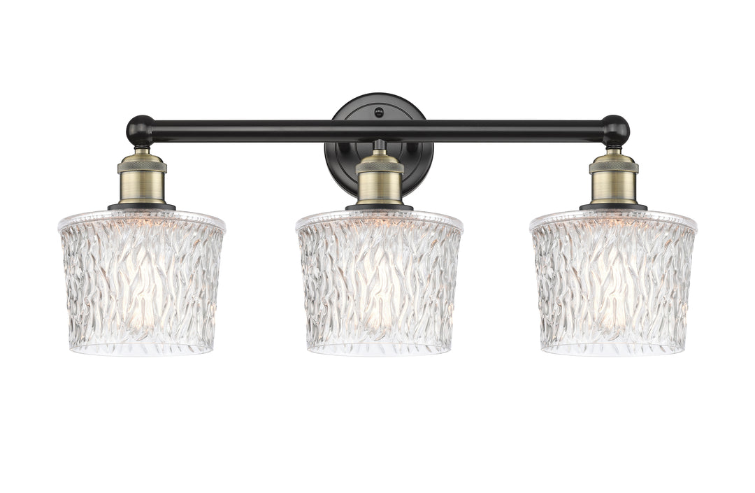 Innovations Lighting Niagara 6.5" Bath Vanity Light - Black Antique Brass Vanity Lights Innovations Lighting   