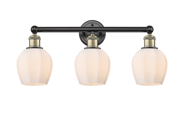 Innovations Lighting Norfolk 6" Bath Vanity Light - Black Antique Brass Vanity Lights Innovations Lighting   