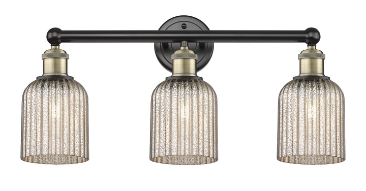 Innovations Lighting Bridal Veil 5" Bath Vanity Light - Black Antique Brass Vanity Lights Innovations Lighting   