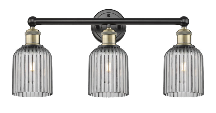 Innovations Lighting Bridal Veil 5" Bath Vanity Light - Black Antique Brass Vanity Lights Innovations Lighting   