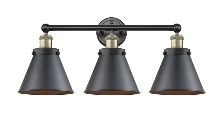 Innovations Lighting Appalachian 8" Bath Vanity Light - Black Antique Brass Vanity Lights Innovations Lighting   