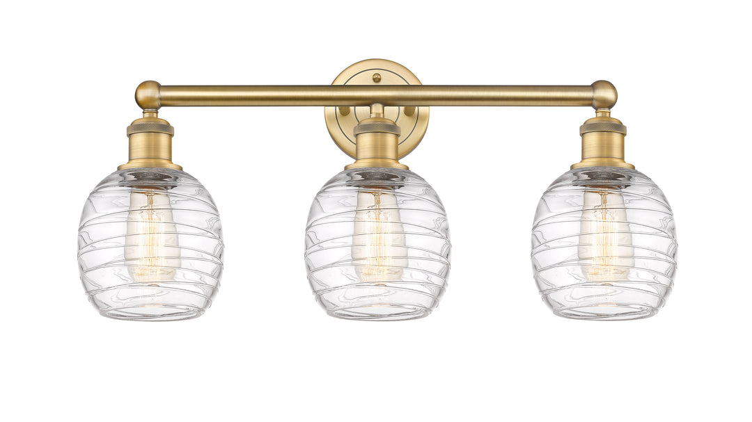 Innovations Lighting Belfast 6" Bath Vanity Light - Brushed Brass Vanity Lights Innovations Lighting   