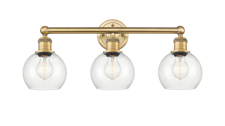 Innovations Lighting Athens 6" Bath Vanity Light - Brushed Brass Vanity Lights Innovations Lighting   