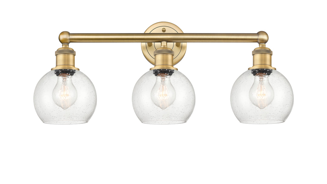 Innovations Lighting Athens 6" Bath Vanity Light - Brushed Brass Vanity Lights Innovations Lighting   