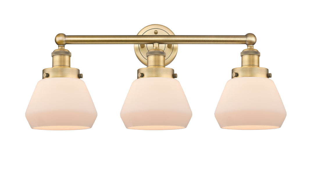 Innovations Lighting Fulton 7" Bath Vanity Light - Brushed Brass