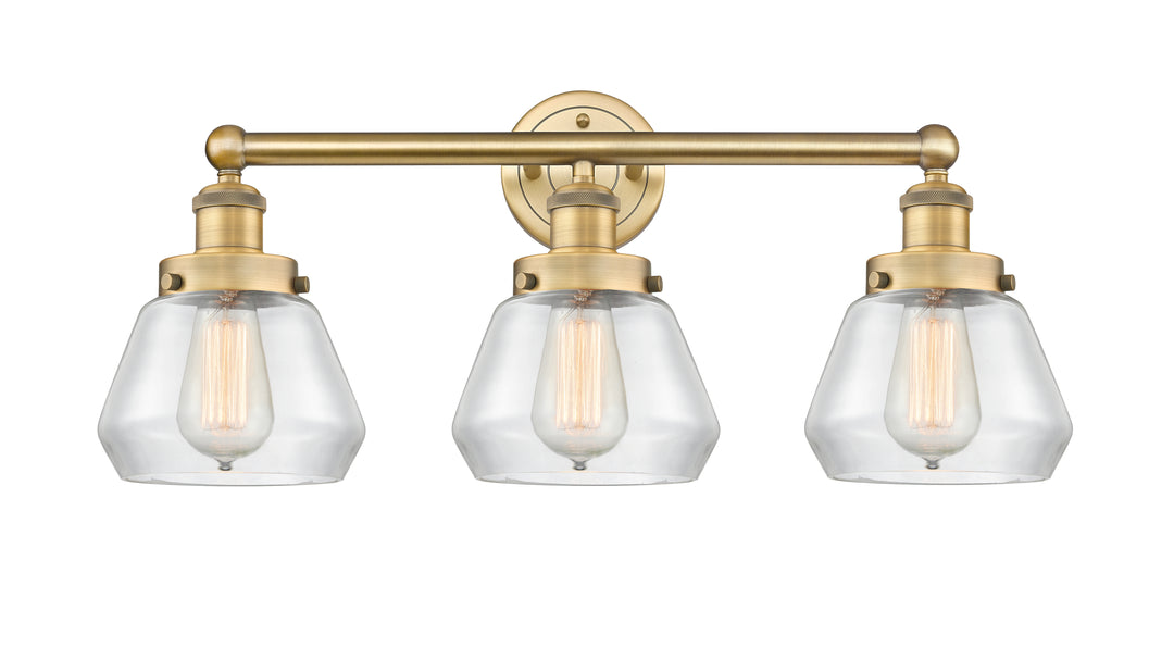 Innovations Lighting Fulton 7" Bath Vanity Light - Brushed Brass