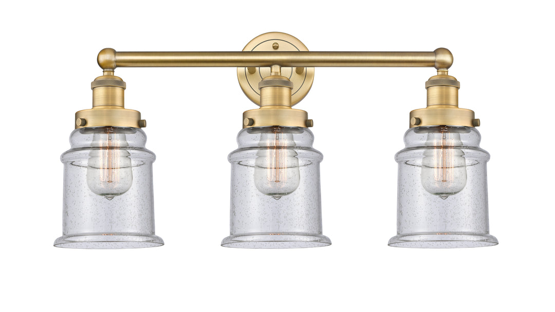 Innovations Lighting Canton 6" Bath Vanity Light - Brushed Brass Vanity Lights Innovations Lighting   