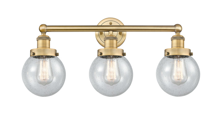 Innovations Lighting Beacon 6" Bath Vanity Light - Brushed Brass Vanity Lights Innovations Lighting   