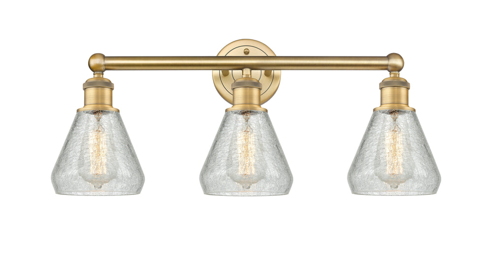 Innovations Lighting Conesus 6" Bath Vanity Light - Brushed Brass Vanity Lights Innovations Lighting   