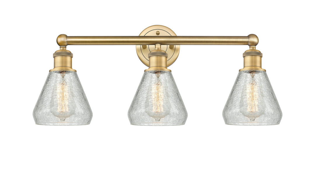 Innovations Lighting Conesus 6" Bath Vanity Light - Brushed Brass Vanity Lights Innovations Lighting   