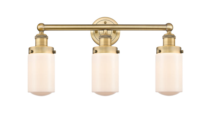 Innovations Lighting Dover 4.5" Bath Vanity Light - Brushed Brass Vanity Lights Innovations Lighting   