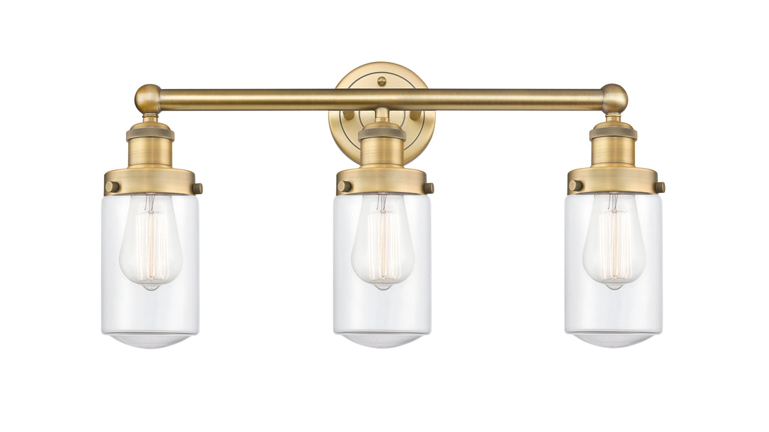 Innovations Lighting Dover 4.5" Bath Vanity Light - Brushed Brass Vanity Lights Innovations Lighting   