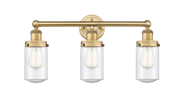 Innovations Lighting Dover 4.5" Bath Vanity Light - Brushed Brass Vanity Lights Innovations Lighting   