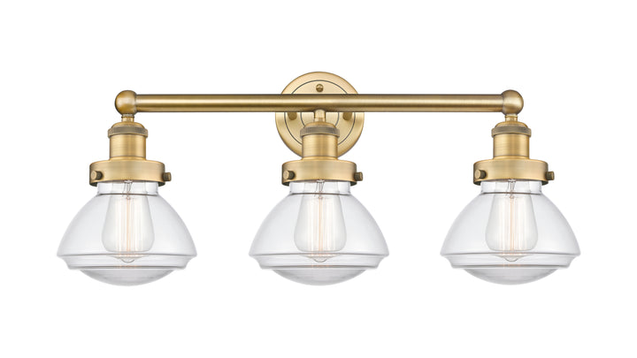 Innovations Lighting Olean 6.75" Bath Vanity Light - Brushed Brass