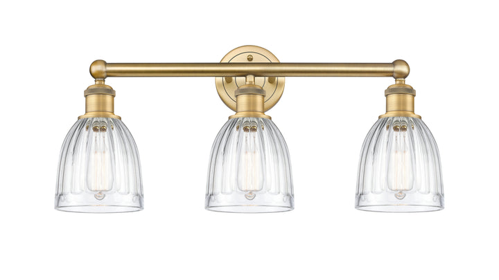 Innovations Lighting Brookfield 6" Bath Vanity Light - Brushed Brass Vanity Lights Innovations Lighting   