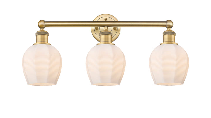 Innovations Lighting Norfolk 6" Bath Vanity Light - Brushed Brass Vanity Lights Innovations Lighting   