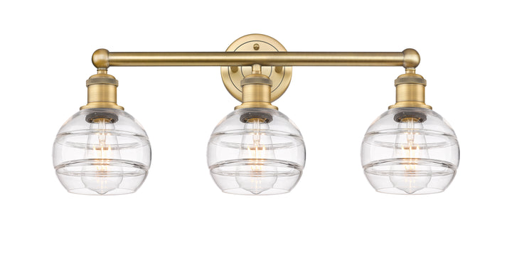 Innovations Lighting Rochester 6" Bath Vanity Light - Brushed Brass Vanity Lights Innovations Lighting   